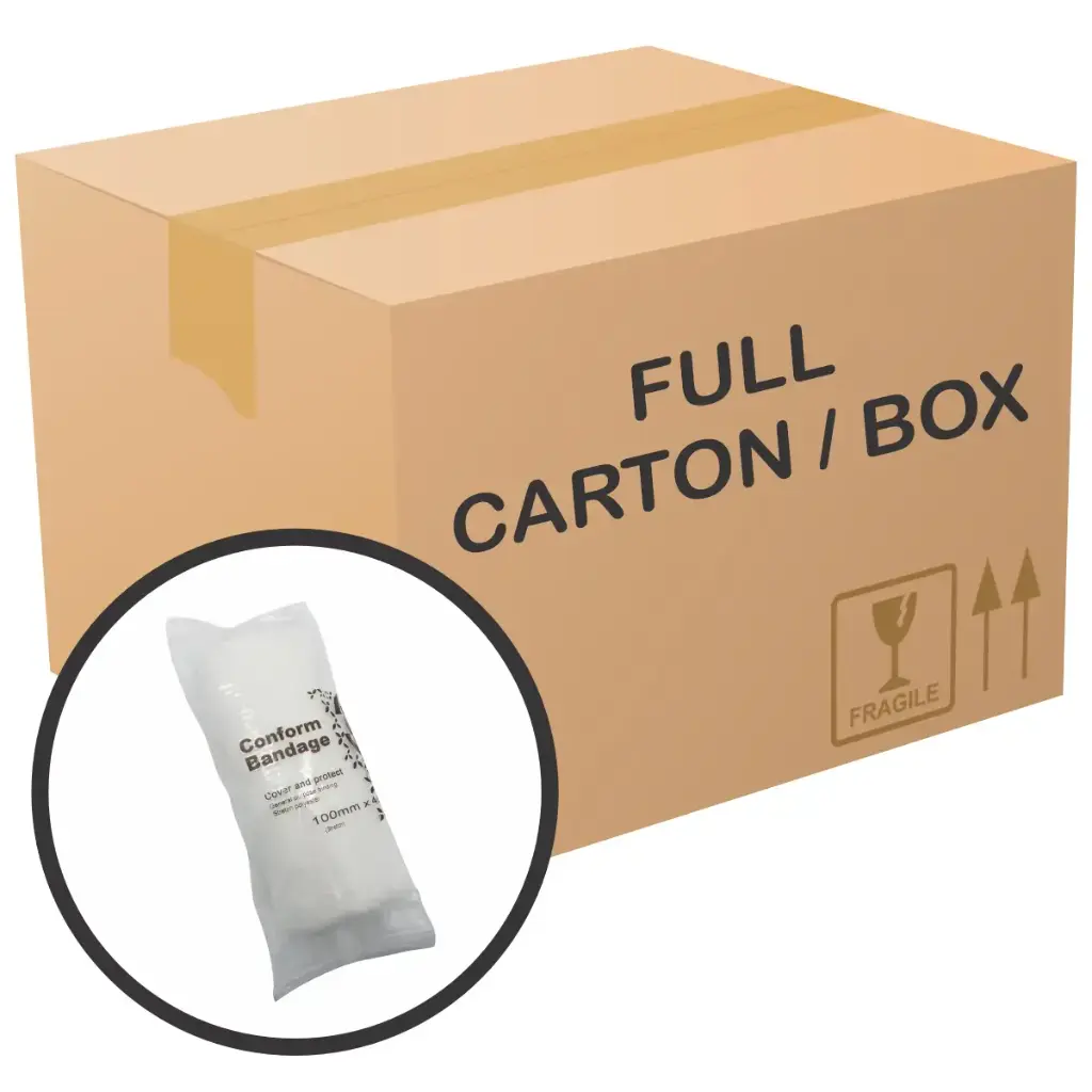 100mm Conforming Bandage – Flexible First Aid Dressing for Wound Care, Support & Secure Wrapping