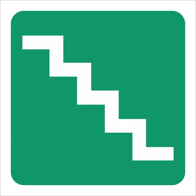 GA32 - SABS Stairs safety sign