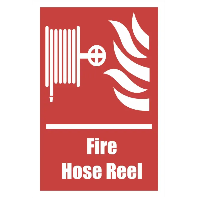 FR40 - Fire Hose Reel Safety Sign