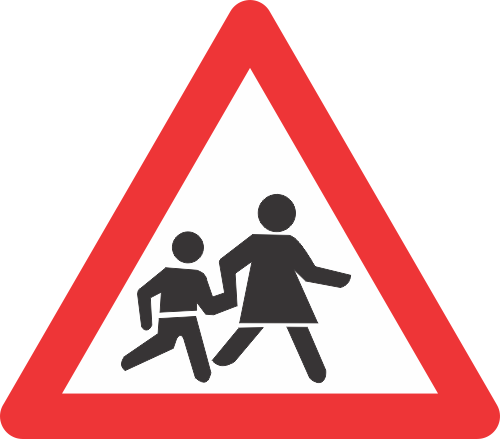 W308 - Children Road Sign