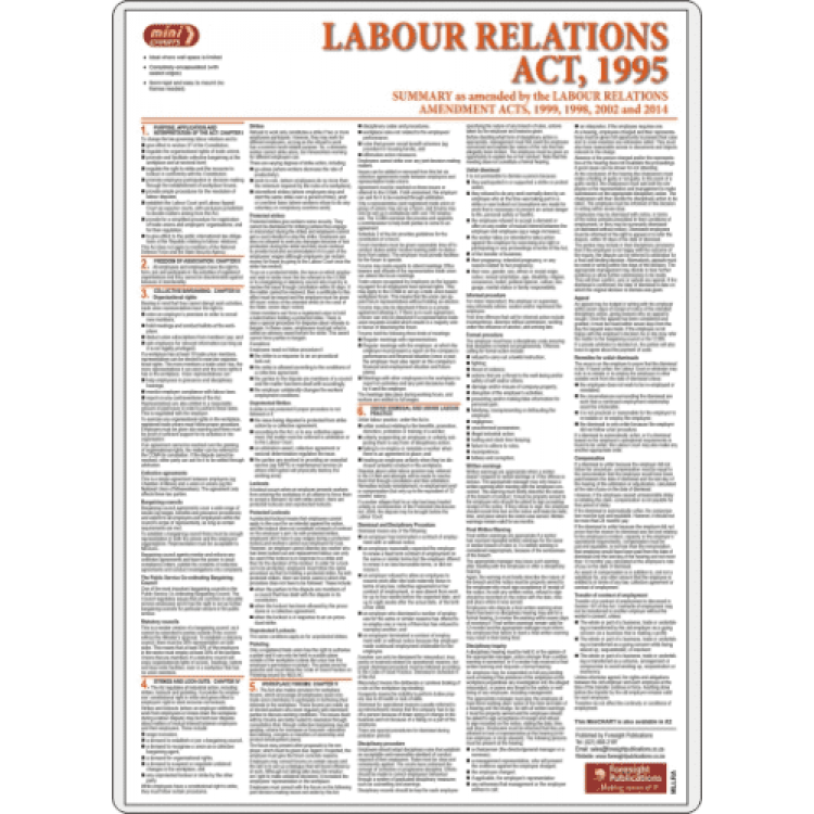 Labour Relations Act Poster