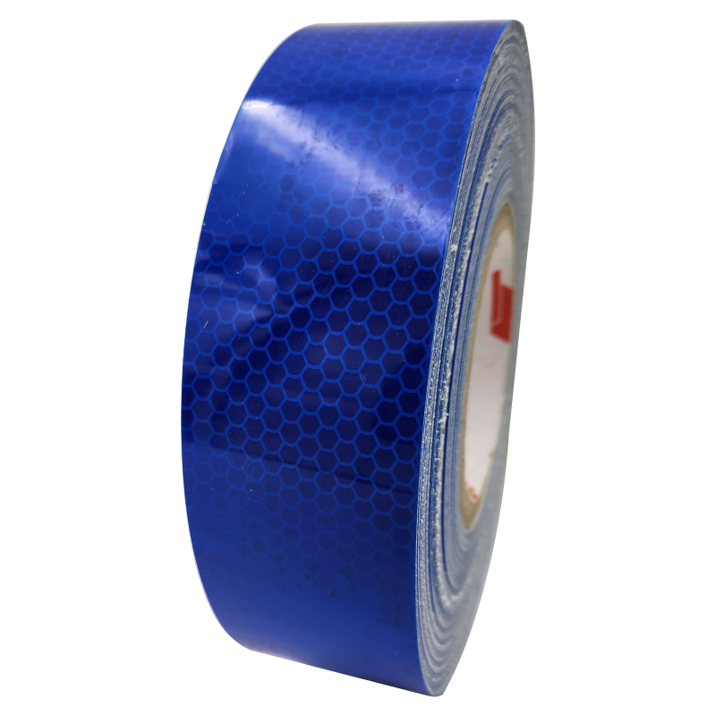 Vehicle Conspicuity Tape (Prismatic) - 50m Roll - Blue