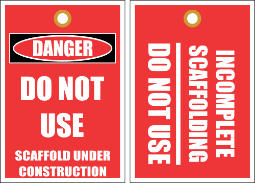 STU1 - Danger Do Dot Use Tag