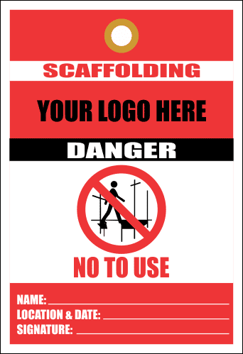 STU8 - Danger No To Use Tag