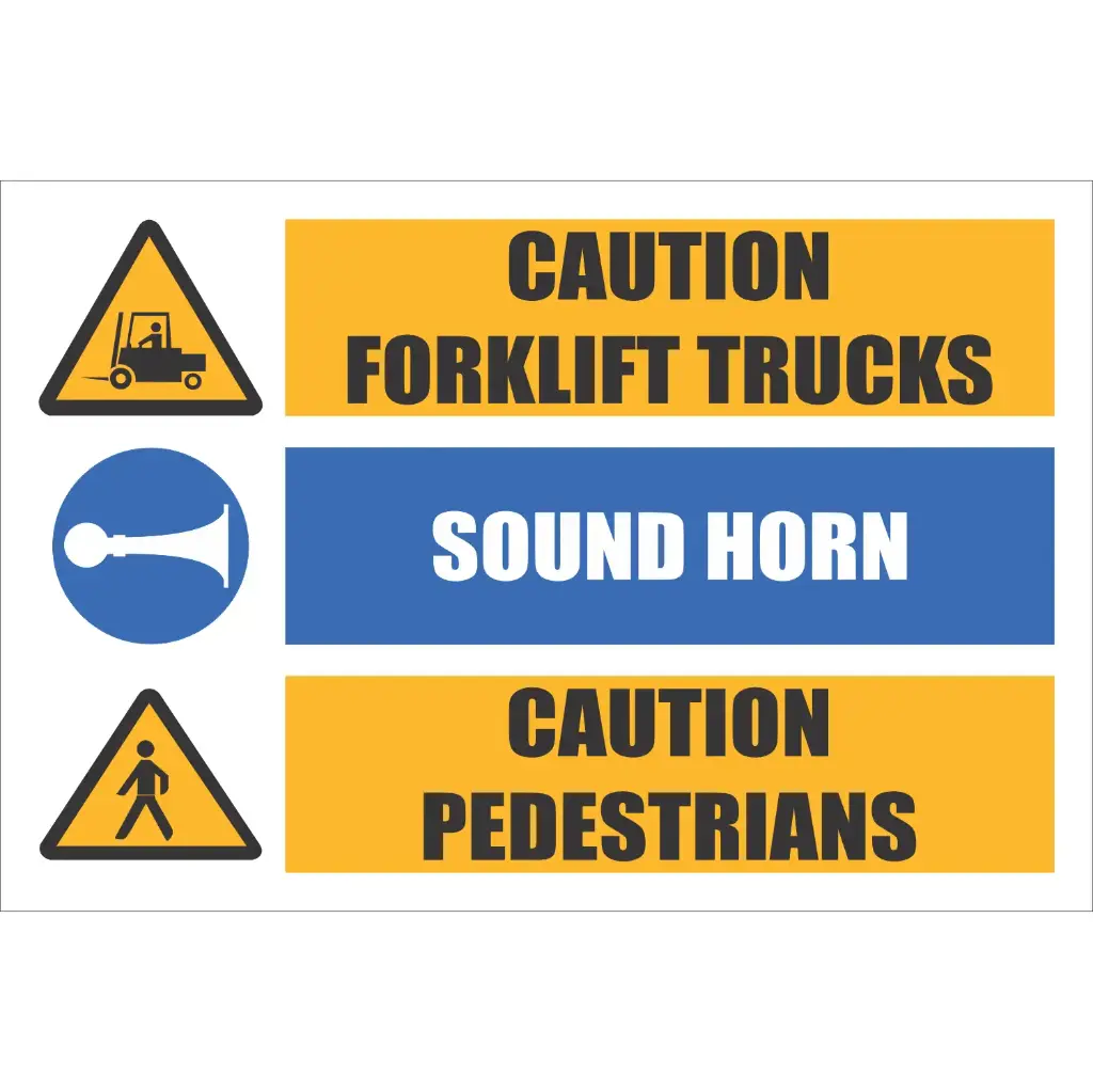 FLS13 - Forklift Caution Sign