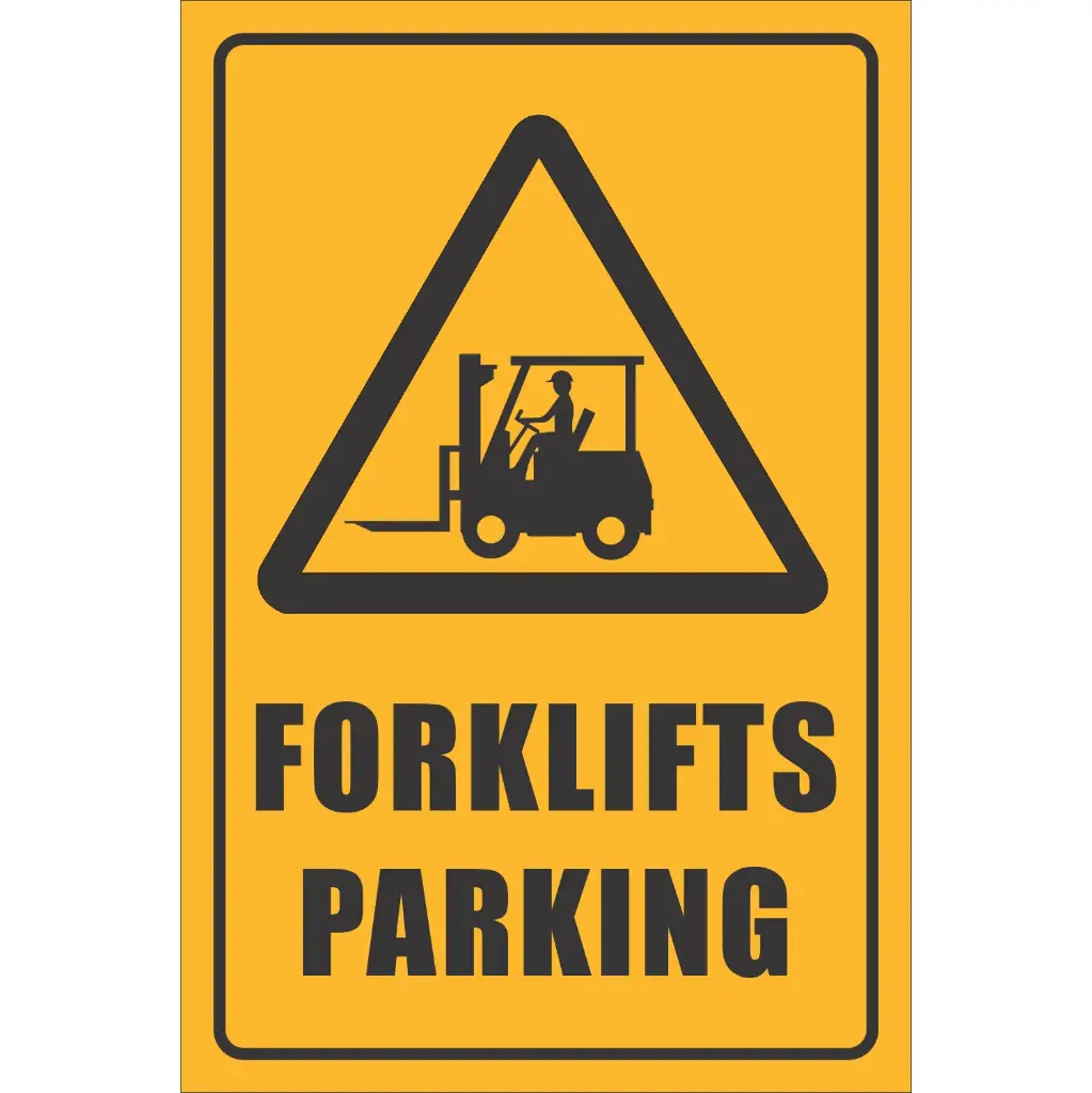 FLS7 - Forklift Parking Sign