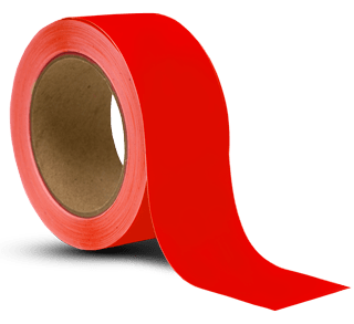 Floor Marking Tape 72mmx30m - Red