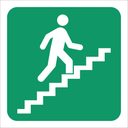 GA18R - SABS Stairs going up right safety sign
