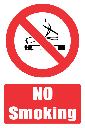FR2E - No Smoking Explanatory Safety Sign
