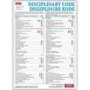 Disciplinary Code / Dissiplinere Kode Poster