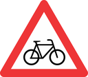 W309 - Cyclists Road Sign