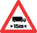 W321 - Length Restricted Road Sign