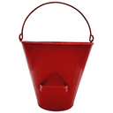 Flat Bottom Steel Fire Bucket Back