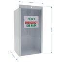 Eye Wash Station - Metal Box - Complete - Distilled Water