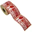 Fragile Handle With Care Label Sticker Roll