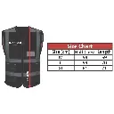 Black Reflective Vest with Pockets