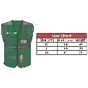 Green Reflective Vest with Pockets