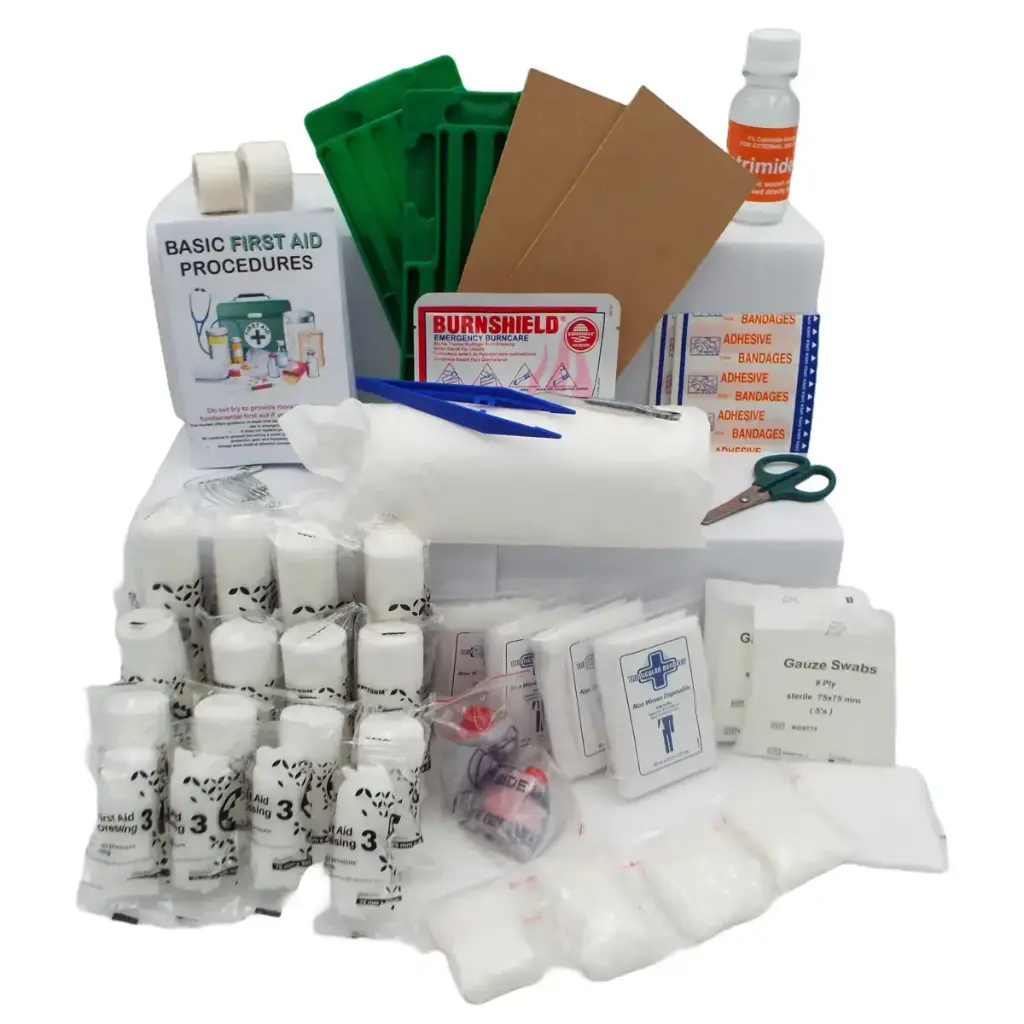 Regulation 3 (Factory) - First Aid Kit (Government Spec) c/w Orange First Aid Bag