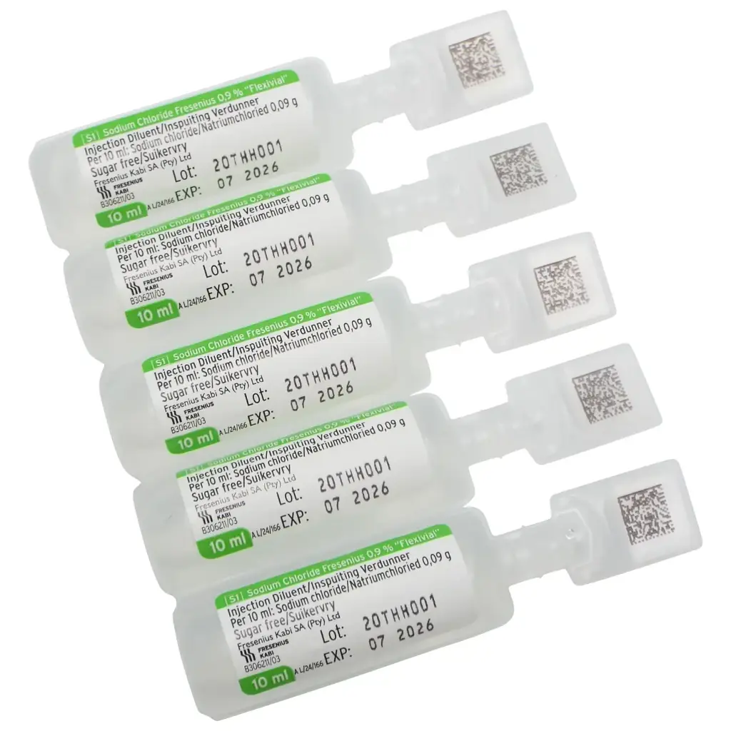Eye Wash Ampoules – 10ml Sterile Saline