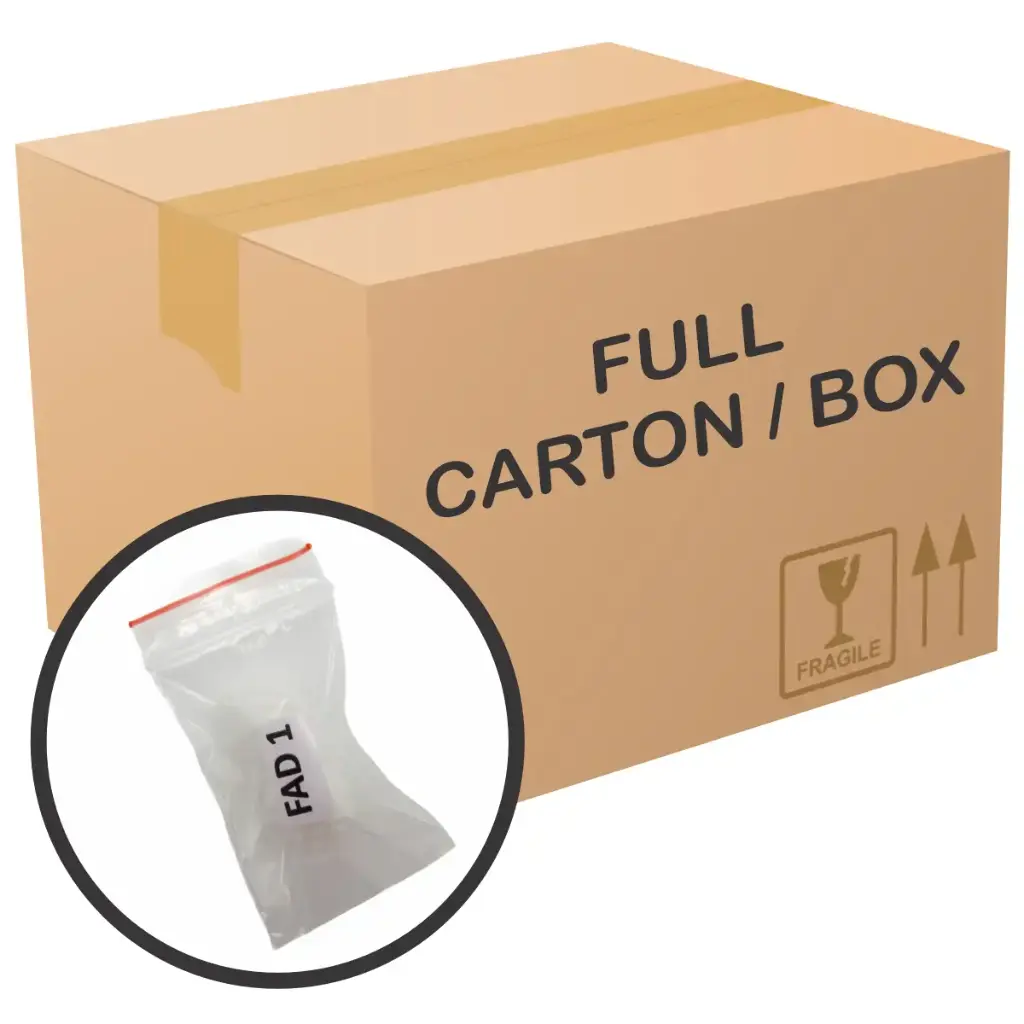 First Aid Dressing (FAD) No. 1 – Sterile Wound Dressing Pad for Emergency Care & Compliance