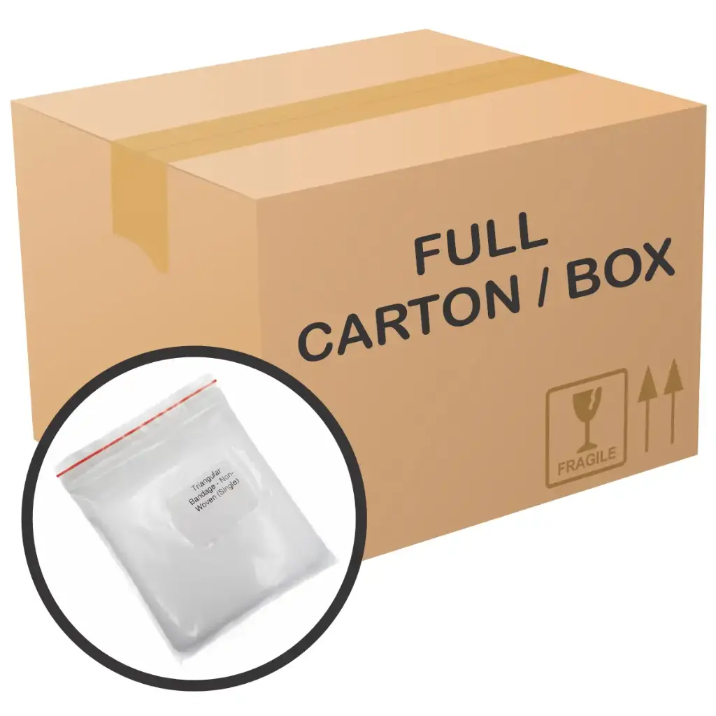 Triangular Bandage – Non-Woven First Aid Sling & Emergency Wound Support Dressing