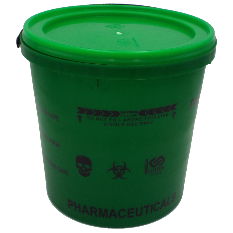 10L Green Pharmaceutical Container