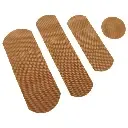 Assorted Fabric Plasters – Adhesive Wound Dressing Bandages (Pack of 20)