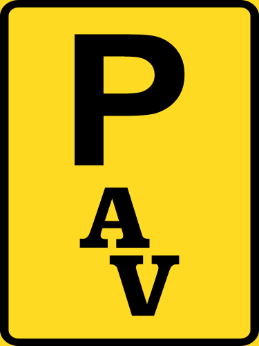 TR317-P - Temporary Abnormal Vehicle Parking Reservation Road Sign