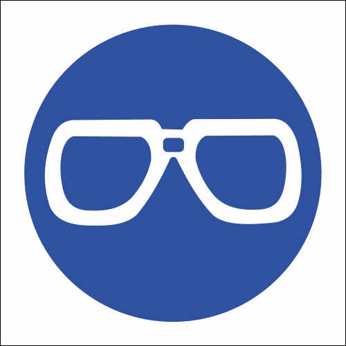 MV1 - Eye Protection Safety Sign