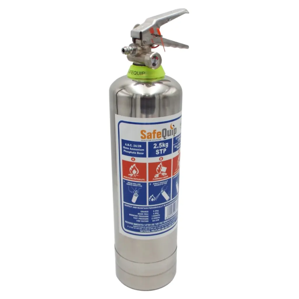 2.5kg Stainless Steel DCP Fire Extinguisher