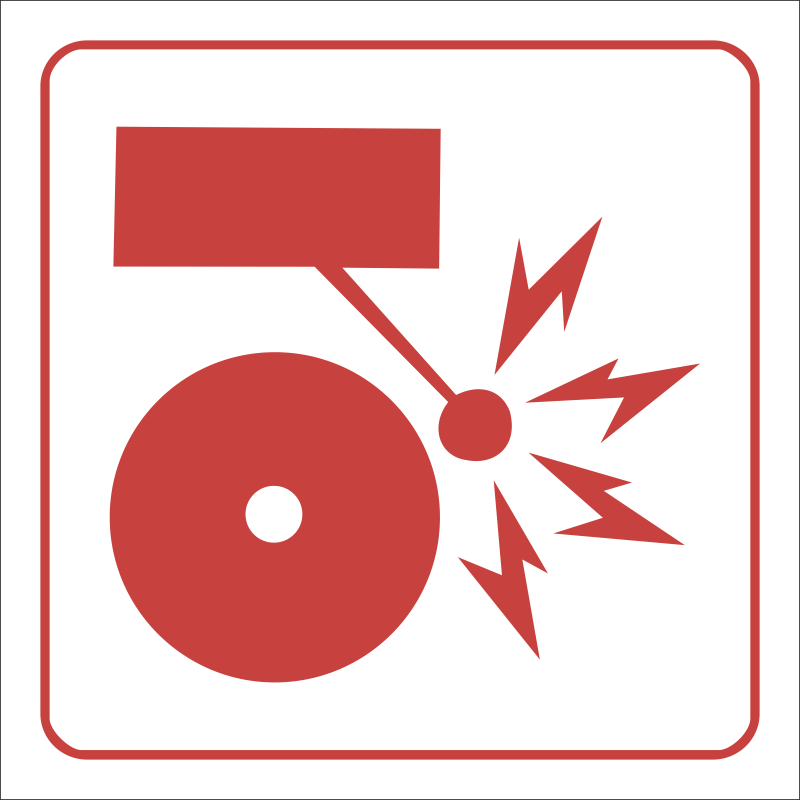 FB5 - SABS Fire alarm safety sign