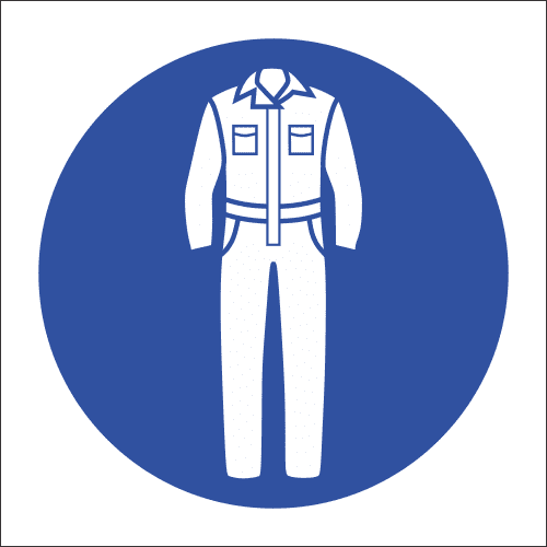 MV20N - Overalls Safety Sign