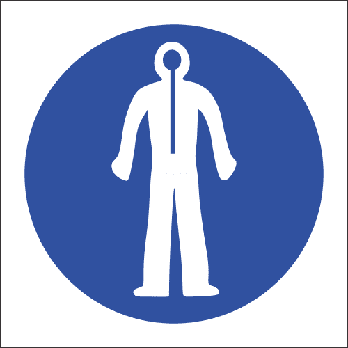 MV24 - Thermal Suit Safety Sign