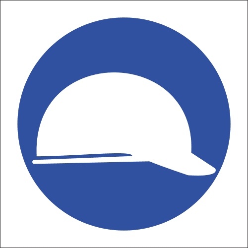 MV3 - Head Protection Safety Sign