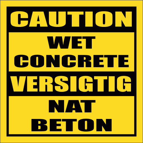 C7 - Wet Concrete Sign