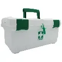 Plastic Toolbox First Aid Box – Durable Medical Storage Case