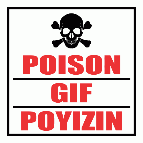 PO1 - Poison Sign
