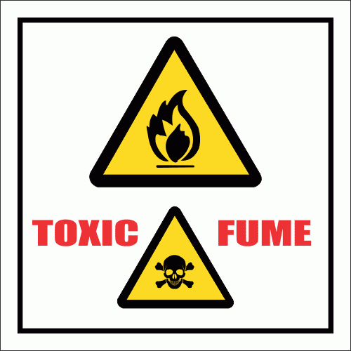 PO7 - Toxic Fume Sign