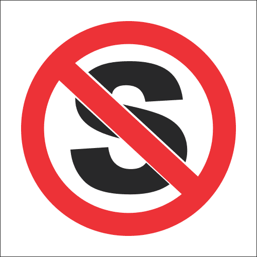PR30 - No Stopping Sign