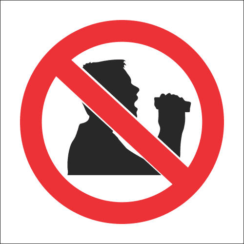 PR4 - No Eating Sign