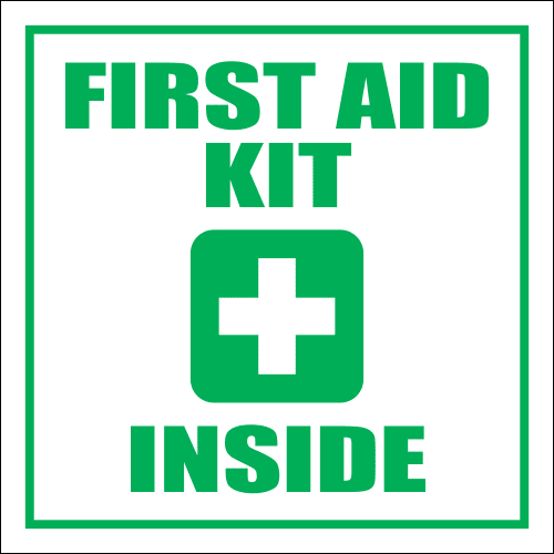 FA48 - Notice First Aid Box Sign