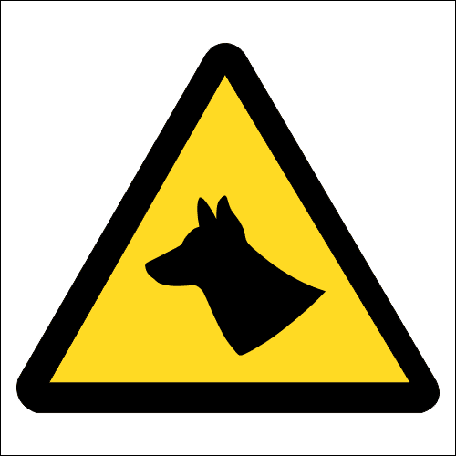 SE81 - Guard Dog Sign