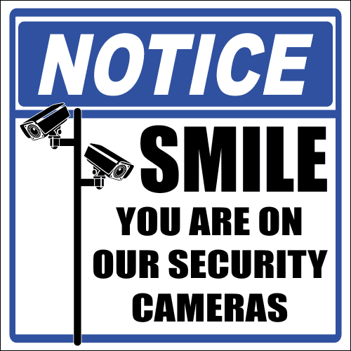 SE90 - Notice Smile Sign