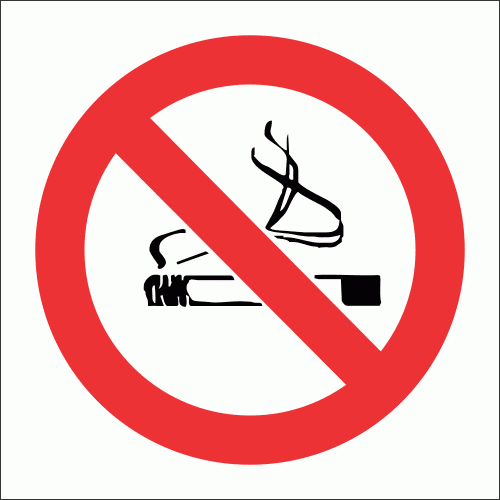 SM1 - No Smoking Sign