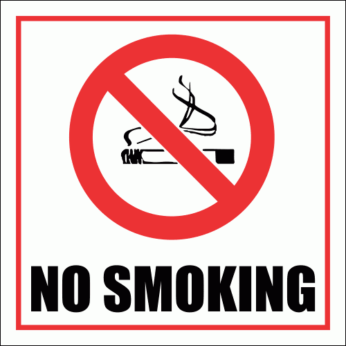 SM2 - No Smoking Sign