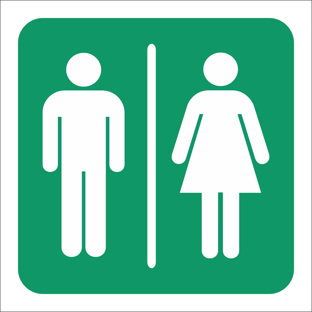 T3 - Unisex Toilet Sign