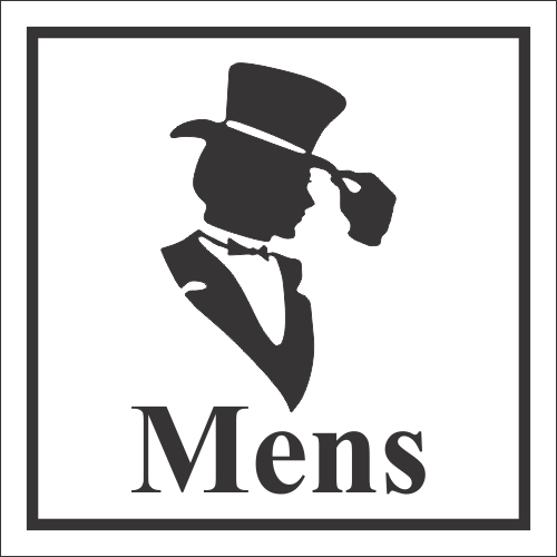 T42 - Mens Toilet Sign