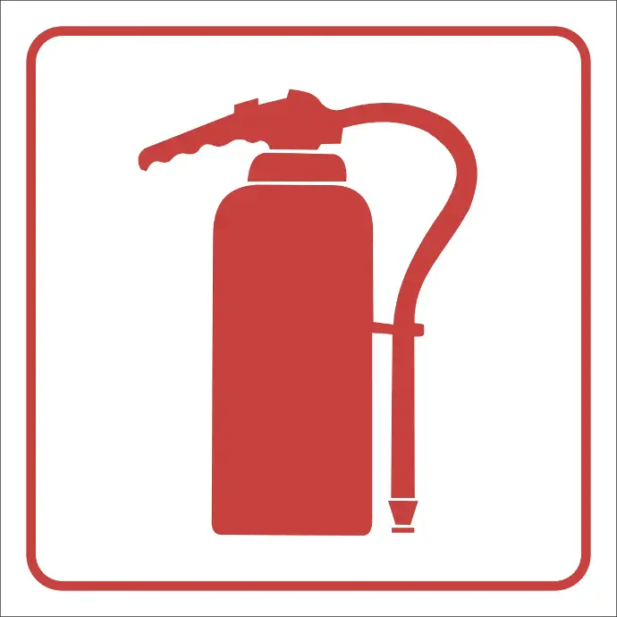 FB2 - Fire Extinguisher Safety Sign