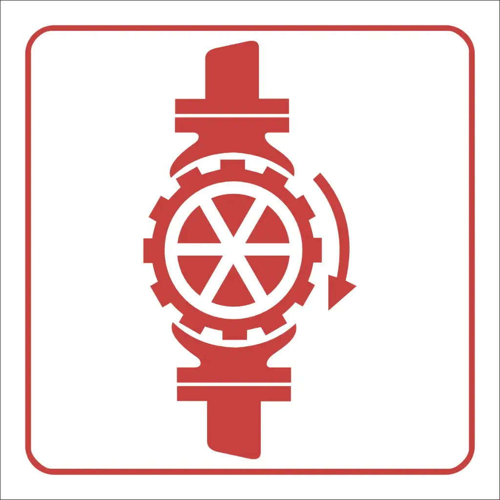 FB6 - Sprinkler Stop Valve Safety Sign