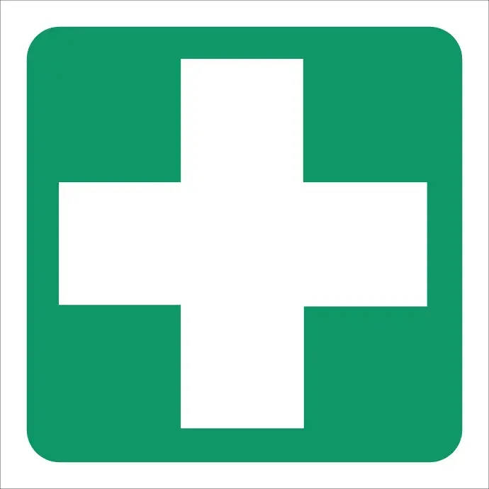 GA1 - SABS First aid equipment safety sign